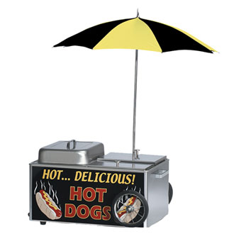 Table Top Hot Dog Cart