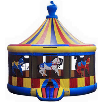 Carousel Themed Bounce House