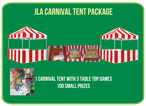 carnival tent package rental