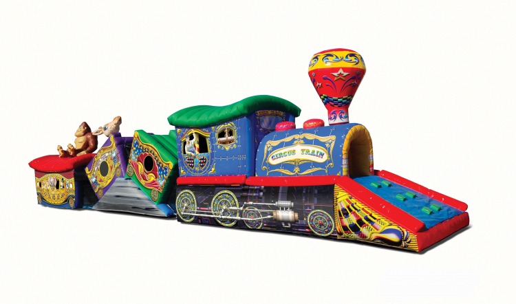 circus train obstacle course