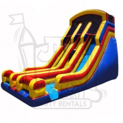 Deluxe Dual Lane Slide 22'