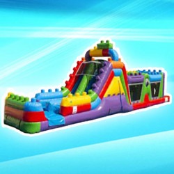 Mega blocks Obstacle course