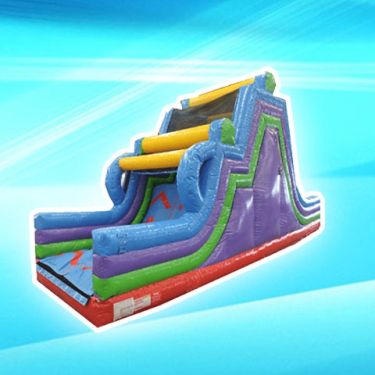 Warped wall and slide