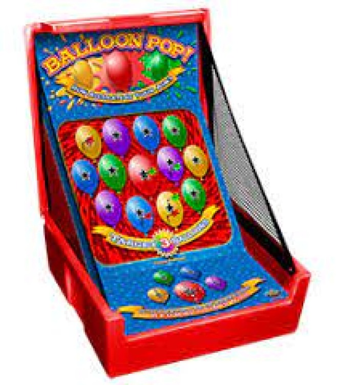 Balloon Pop carnival game