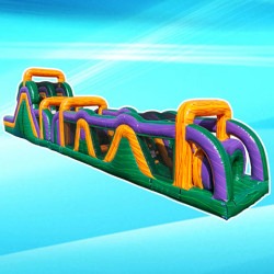 Mardi Gras 70ft Obstacle course