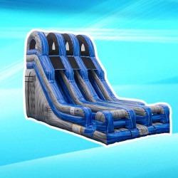 18ft Sky High Dual lane slide