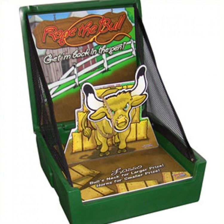 Rope the bull carnival game