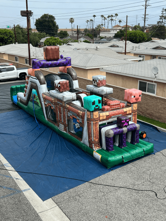 Pixelated Obstacle course